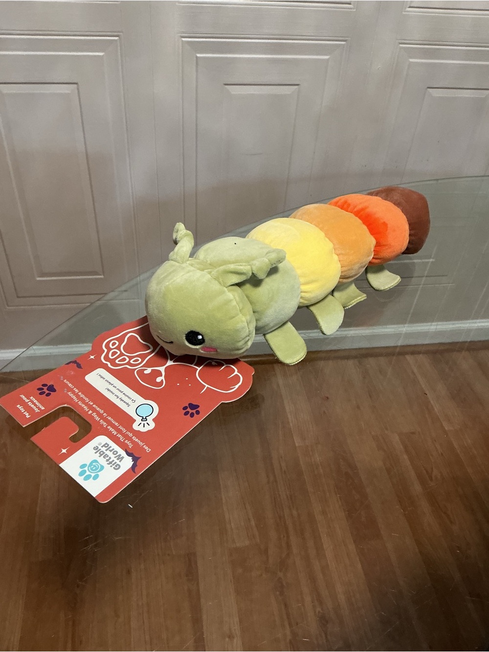 The Pally Paws Beautiful Corn Plush Dog Toy by ZippyPaws is a 13-inch interactiv